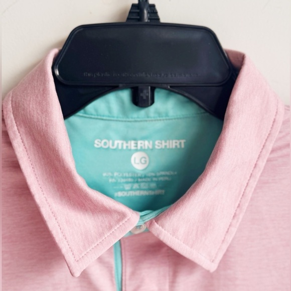 SOUTHERN SHIRT Grayton Heather Technical Polo Men's Large - Picture 5 of 5